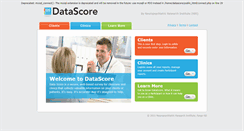 Desktop Screenshot of datascore.org